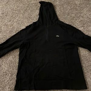 Lacoste Quarter Zip Hoodie